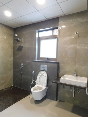 Bathroom in 4 BHK Apartment at Northstar Allura, Kokapet – for Rent