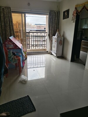Balcony in 1 BHK Apartment at Agarwal Paramount, Virar West – for Rent