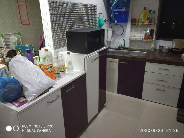 Kitchen, sapphire-lakeside 1 Bedroom 500 Sq.Ft. Apartment In Powai Mumbai 10740850