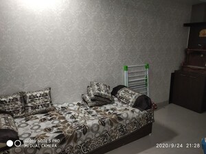 Living Room in 1 BHK Apartment at Sapphire Lakeside, Powai – for Rent
