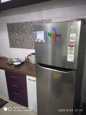 Kitchen in 1 BHK Apartment at Sapphire Lakeside, Powai – for Rent
