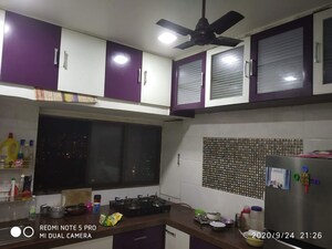 Kitchen in 1 BHK Apartment at Sapphire Lakeside, Powai – for Rent