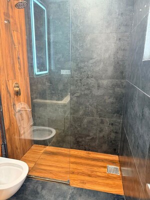 Bathroom in 3 BHK Apartment at High Ground – for Rent
