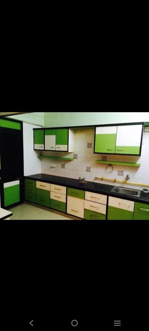Kitchen in 3 BHK Apartment at Maitri Elevate, Motera – for Rent