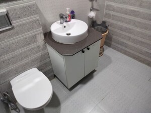 Bathroom in 2 BHK Apartment at Gaur City 2 - 14th Avenue, Sector 16c Greater Noida – for Rent