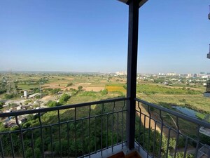 Balcony in 2 BHK Apartment at Supertech Hues, Sector 68 – for Rent