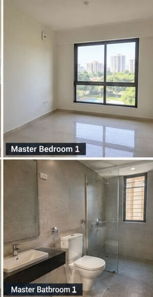 Attached Bathroom in 3 BHK Apartment at Kalpataru Parkcity Eternia, Kolshet Road – for Sale