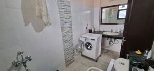 Bathroom in 3 BHK Builder Floor at Smart World Orchard, Sector 61 – for Rent
