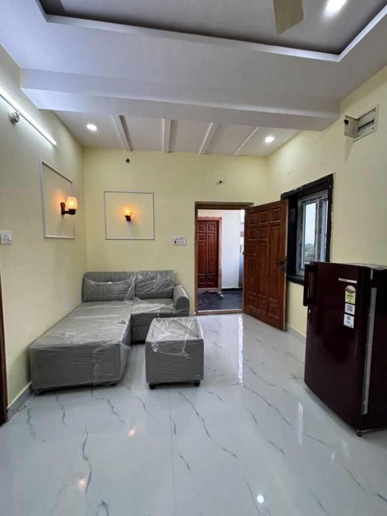 Living Room, sree-nilayam-kondapur 1 Bedroom 650 Sq.Ft. Apartment In Kondapur Hyderabad 10740929