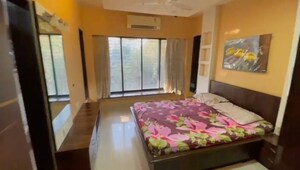 Bedroom in 3 BHK Apartment at Sea Crest Apartment, Andheri West – for Rent