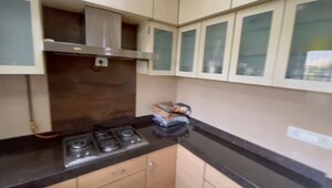 Kitchen in 3 BHK Apartment at Sea Crest Apartment, Andheri West – for Rent