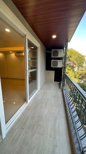 Balcony in 3 BHK Builder Floor at Chittaranjan Park – for Rent