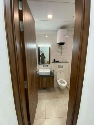 Bathroom in 1 BHK Apartment at Prestige Shantiniketan, Whitefield – for Rent