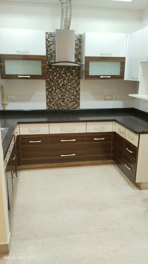 Kitchen in 3 BHK Builder Floor at Chittaranjan Park – for Rent