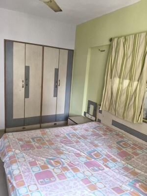 Bedroom in 2 BHK Apartment at Cosmos Paradise Complex, Thane West – for Rent
