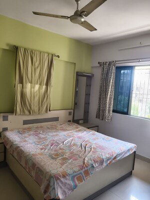 Bedroom in 2 BHK Apartment at Cosmos Paradise Complex, Thane West – for Rent