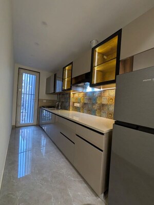 Kitchen in 2 BHK Builder Floor at Sector 52 – for Rent