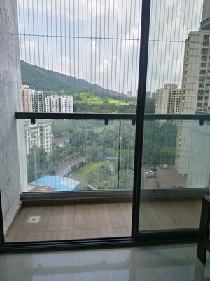 Swimming Pool in 2 BHK Apartment at Dhamji Shamji Mahavir Spring Tulip Phase 1, Pokhran Road No Two – for Rent