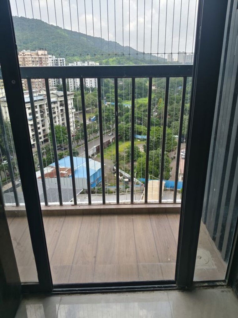 Balcony, dhamji-shamji-mahavir-spring-tulip-phase-1 2 Bedroom 1050 Sq.Ft. Apartment In Pokhran Road No Two Thane 10740993
