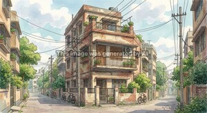  Apartment – Exterior View View at Purba Barisha - for Sale