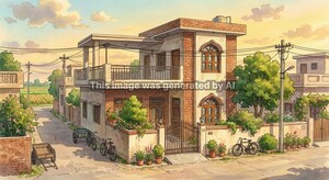  Independent House – Exterior View View at Dream City - for Sale