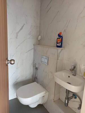 Bathroom in 1 BHK Apartment at Lodha Codename Premier, Dombivli East – for Rent