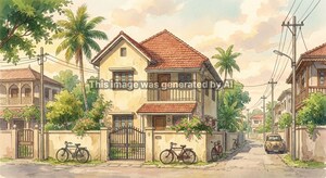  Independent House – Exterior View View at Velachha - for Sale