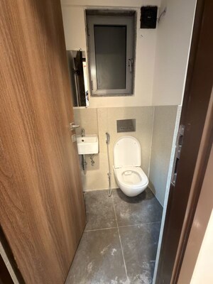 Bathroom in 1 BHK Apartment at Piramal Vaikunth, Balkum Pada – for Rent