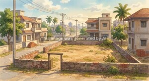  Land – Exterior View View at Sachin - for Sale