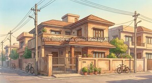  Independent House – Exterior View View at Birmi - for Sale