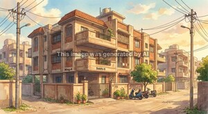  Apartment – Exterior View View at Manharpura 1 - for Sale