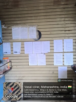  Shop – Exterior View View at Virar West - for Sale