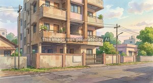  Apartment – Exterior View View at Karad - for Sale