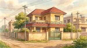  Independent House – Exterior View View at Hatkanangale - for Sale