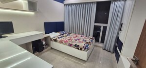 Bedroom in 3 BHK Apartment at Piramal Vaikunth, Balkum Pada – for Rent