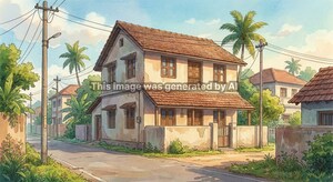  Independent House – Exterior View View at Pydibimavaram - for Sale