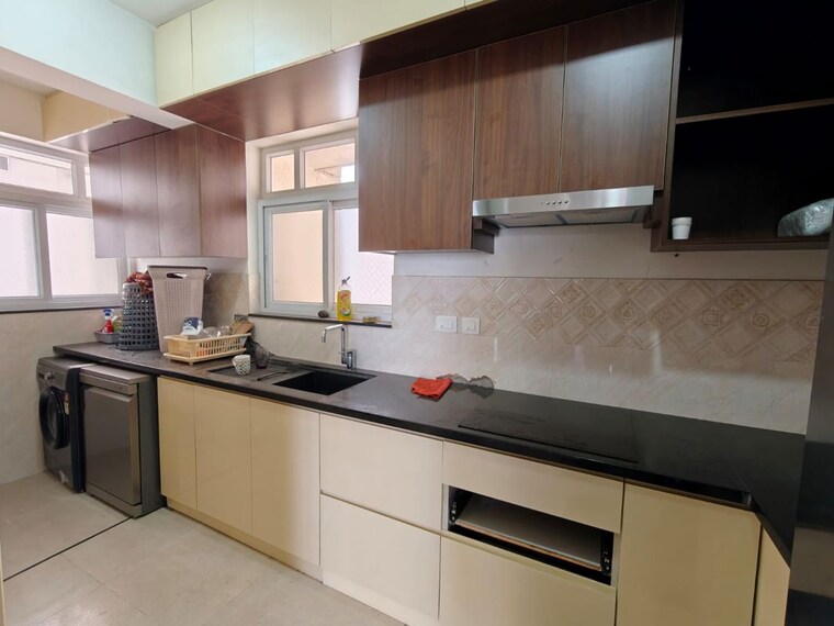 Kitchen, prestige-woodland-park 2.5 Bedroom 1450 Sq.Ft. Apartment In Cooke Town Bangalore 10741421