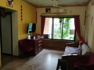Living Room in 2 BHK Apartment at Rutu Estate, Brahmand – for Sale