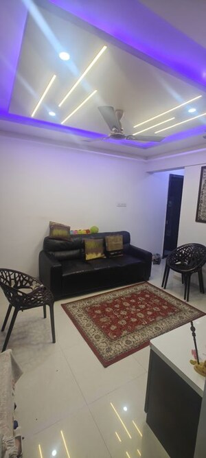 Living Room in 2 BHK Apartment at 38 Park Majestique, Undri – for Sale