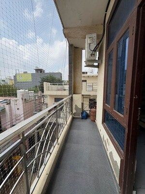 Balcony in 3 BHK Builder Floor at Mahalaxmi Garden, Sector 105 – for Rent