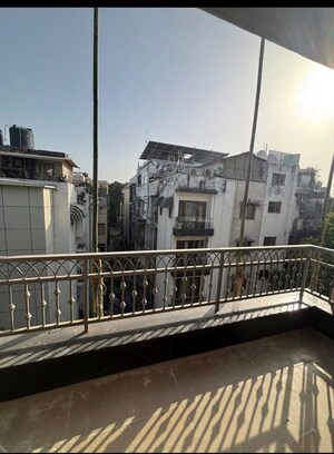 Balcony in 3 BHK Builder Floor at Saket – for Rent