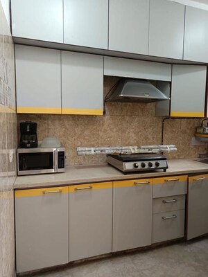 Kitchen in 3 BHK Builder Floor at Saket – for Rent