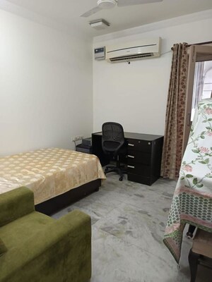 Living Room in 3 BHK Builder Floor at Saket – for Rent