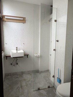 Bathroom in 3 BHK Builder Floor at Saket – for Rent