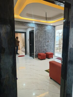 Living Room in 3 BHK Apartment at GSR Heights Lucknow, Bijnor – for Sale