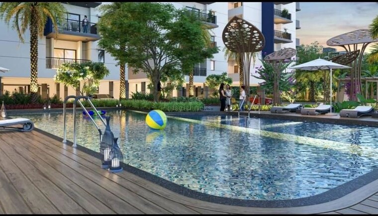 Swimming Pool, canny-aravindam 2 Bedroom 1250 Sq.Ft. Apartment In Bowrampet Hyderabad 10741532