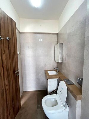 Bathroom in 2 BHK Apartment at Ashapura F Residences, Malad East – for Rent