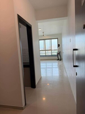 Building Lobby in 2.5 BHK Apartment at Oberoi Realty Woods, Goregaon East – for Rent