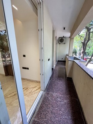 Kitchen in 3 BHK Builder Floor at Sushant Lok I – for Rent