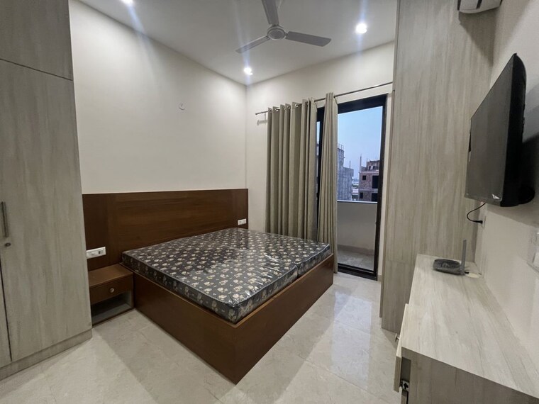 Bedroom, sector 42 1 Bedroom 985 Sq.Ft. Builder Floor In Sector 42 Gurgaon 10741590
